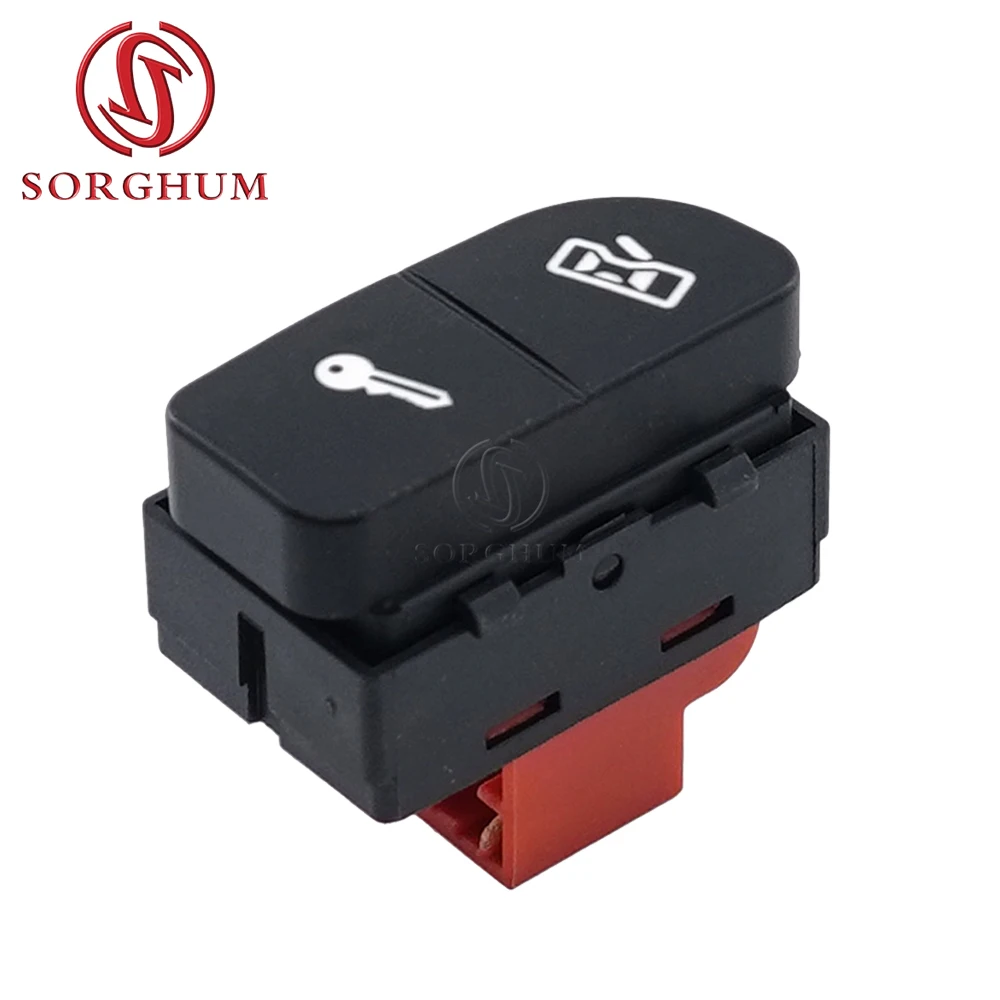 SORGHUM 5Z0962125 5Z0 962 125 New Front Left Central Door Locking Switch Button For VW Fox 2004 2005 2006 2007 2008 2009 2010