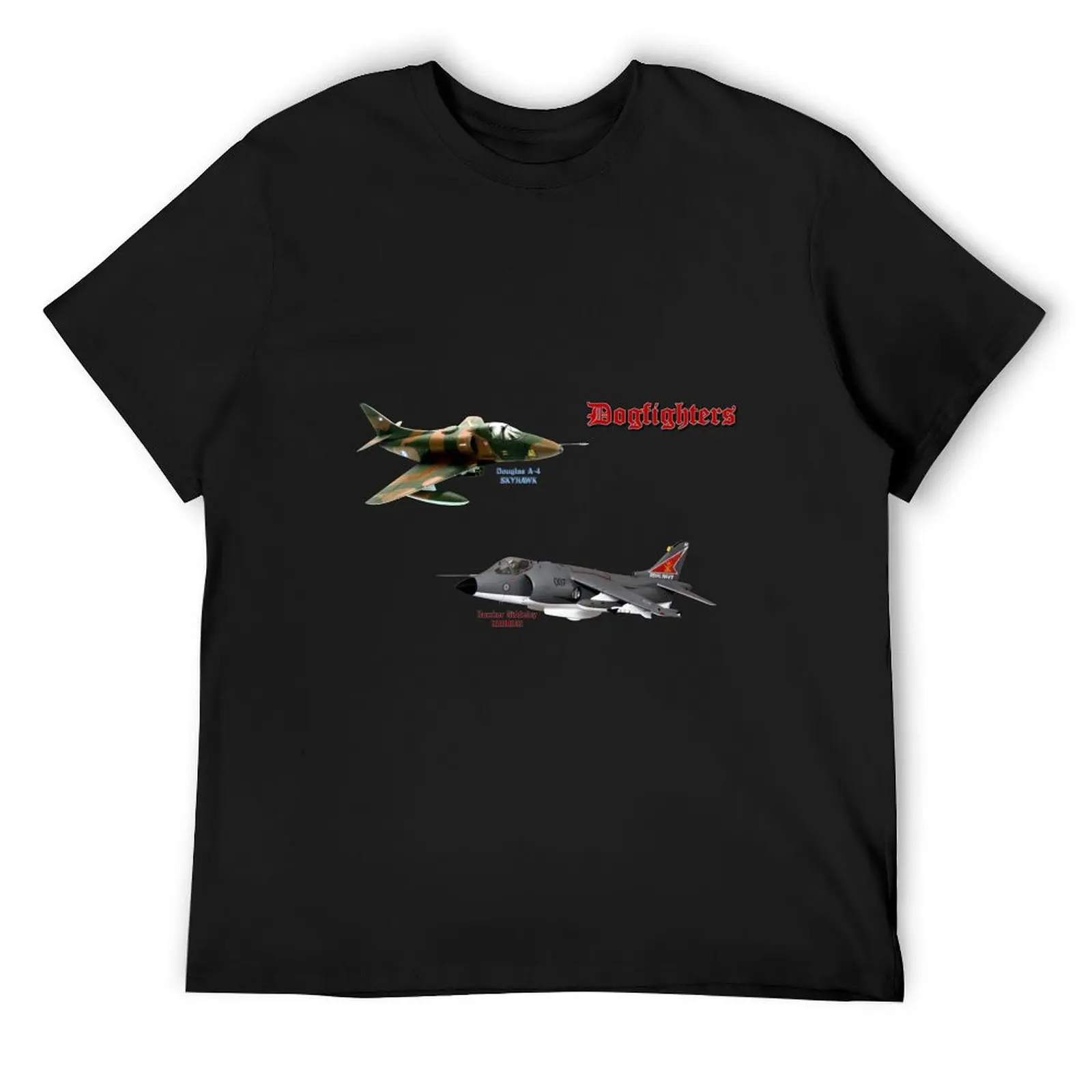 

Dogfighters: A-4 vs Harrier T-Shirt plain essential t shirt sports fans mens graphic t-shirts pack