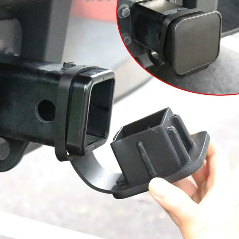 Universal Towing Hitch Waterproof Plug Cap Protector Practical Daily Automotive Exterior Protection Accessory