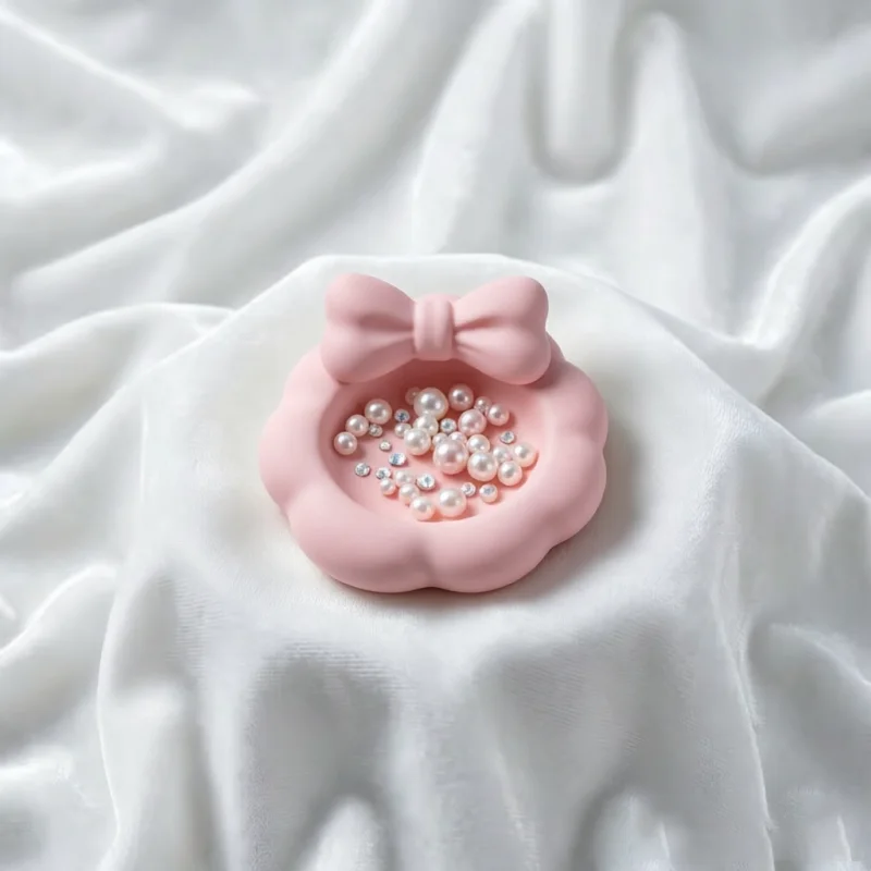 蝶結びクラウドジュエリー収納トレイ、3Dプリント小物入れ、リ - 3D Printing Ring Holder のレビューと価格