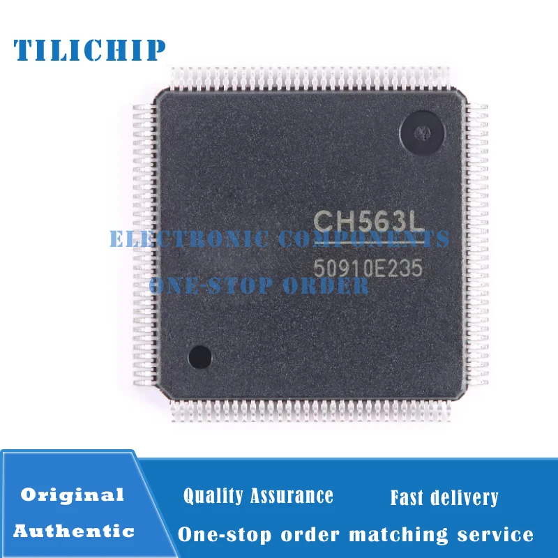 5pcs CH563L LQFP-128 32-bit RISC reduced instruction set CPU single-chip microcontroller chip