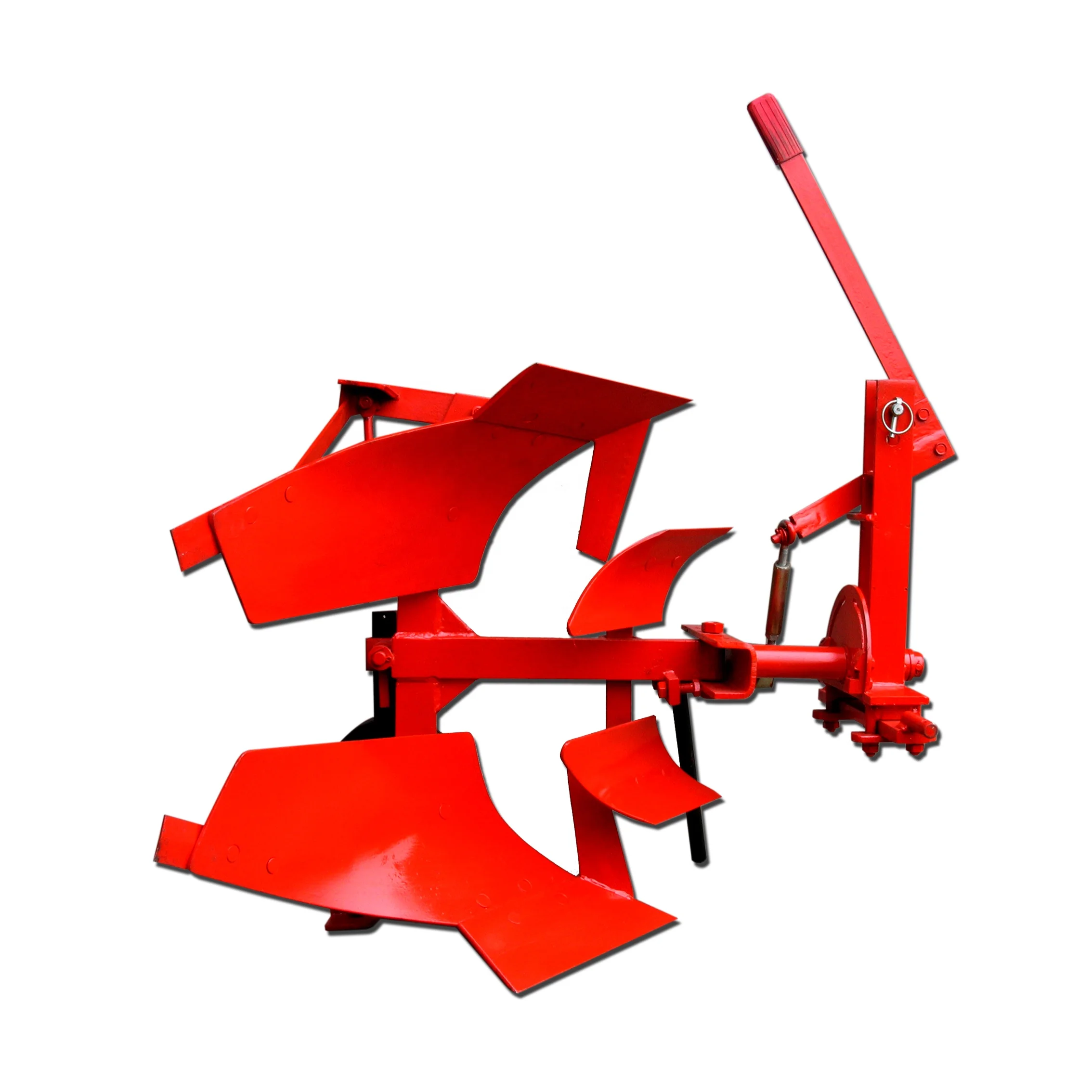 Tractor 3-point hook-up agricultural breeding mini hand reversible plough machine reverse plough tractor