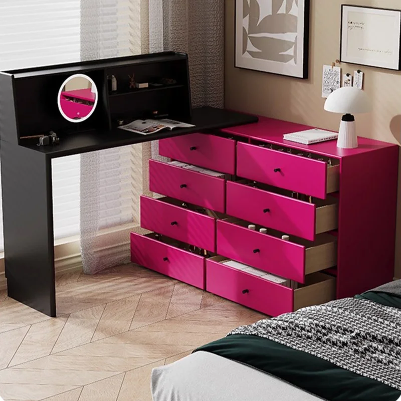 

Black Beauty Dressing Table Vintage Filing Cabinets Storage Dressing Table Modern Bedroom Study Stool Penteadeira Home Furniture