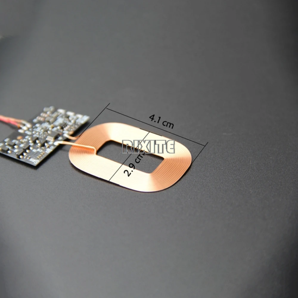 Módulo receptor de carga inalámbrica, cargador inalámbrico estándar Universal, placa de circuito con bobina PCBA, bricolaje, 5W