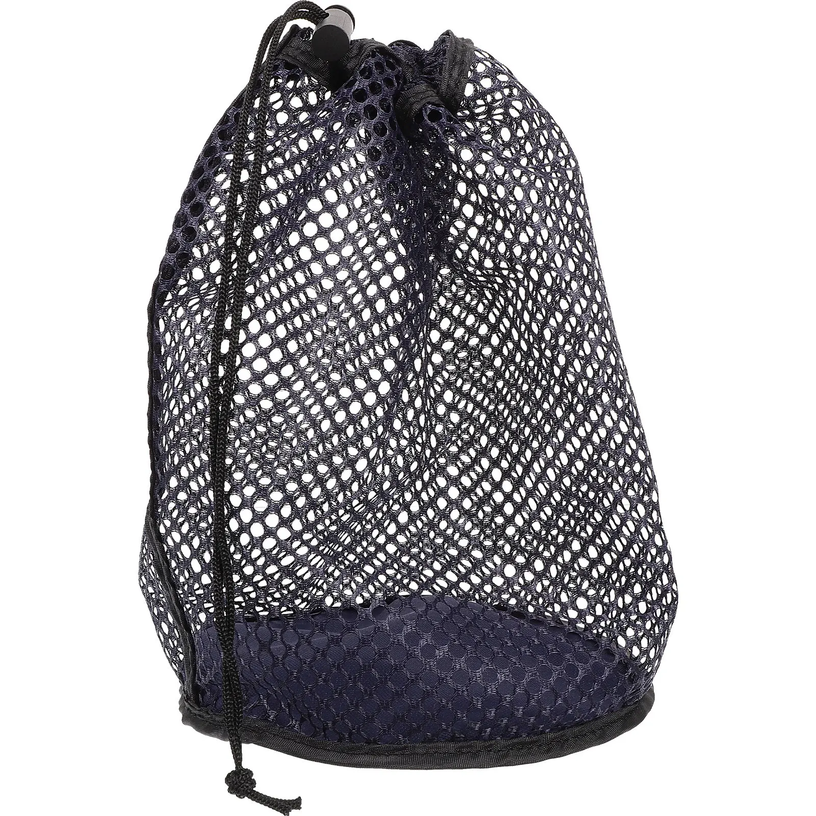 Nylon Mesh Golf Ball Bag Drawstring Storage Pouch for Tennis Baseball Sports Equipment Organizer Mesh Bag for Tennis Ball