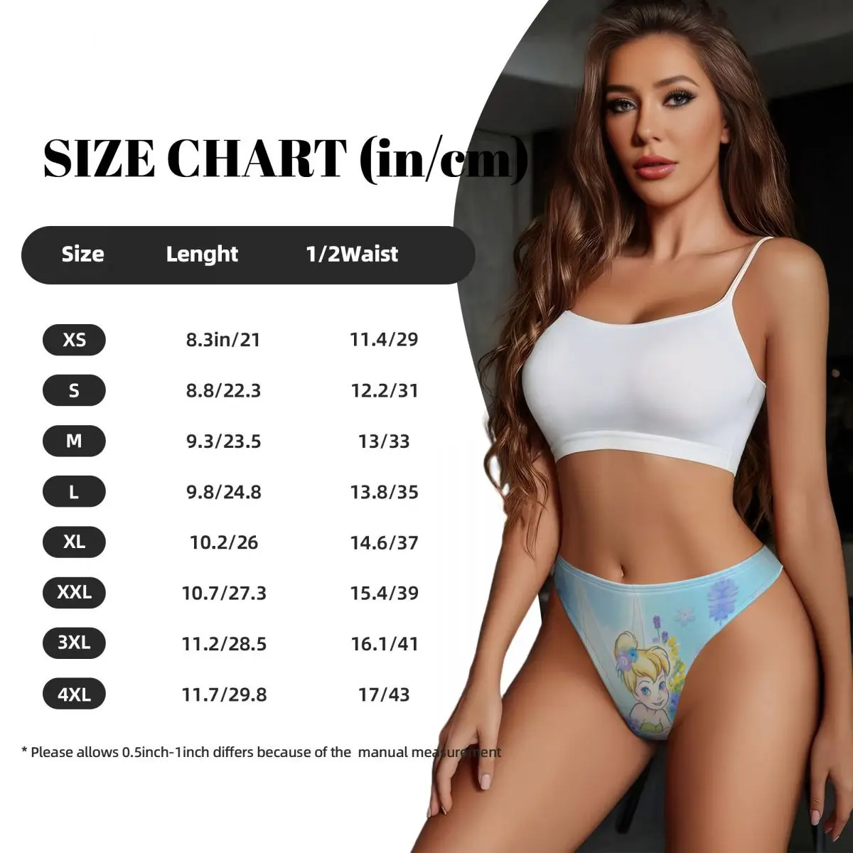 Tanga personalizado para mujer, bragas cómodas, ropa interior