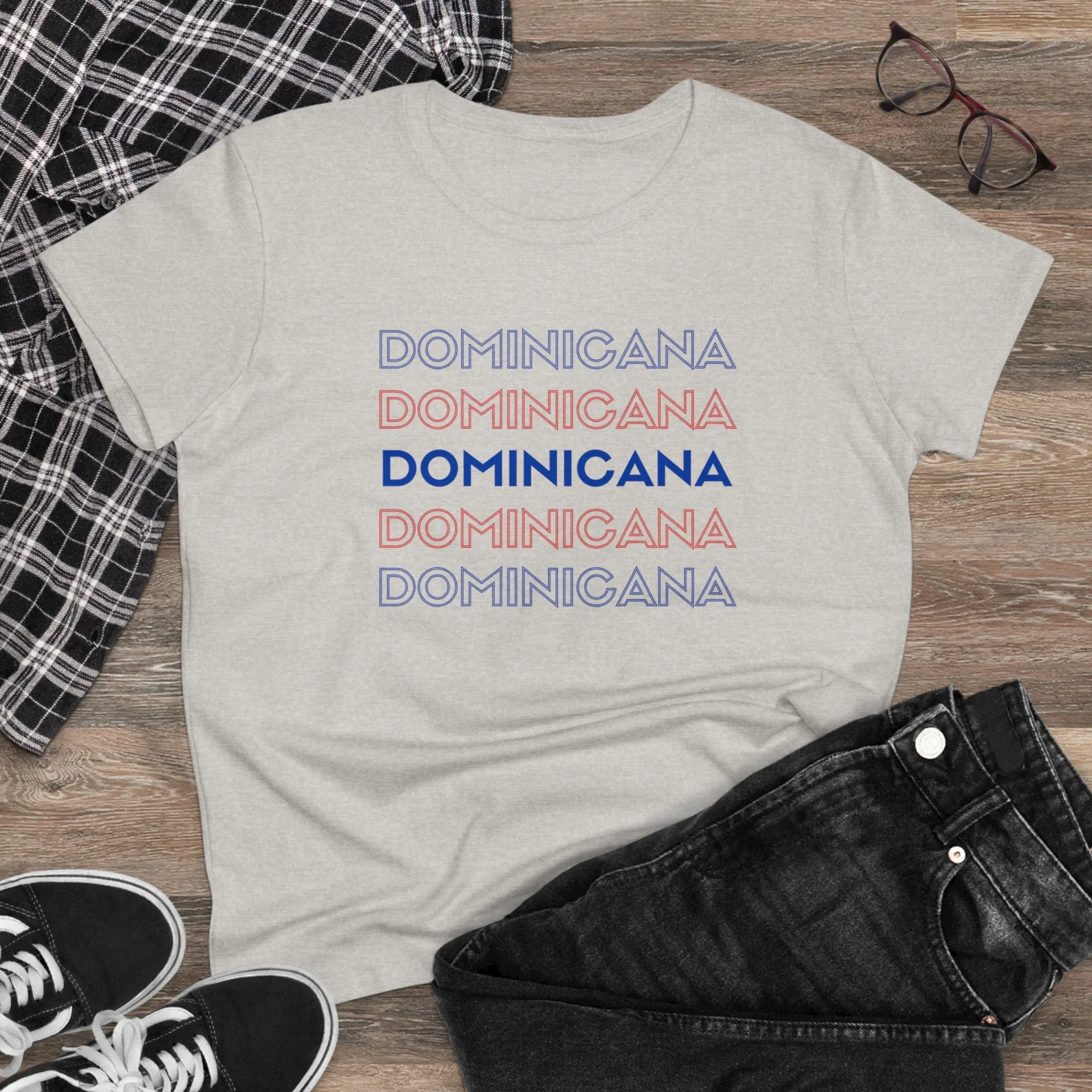 Women's Dominicana T Shirt Dominican Republic tee