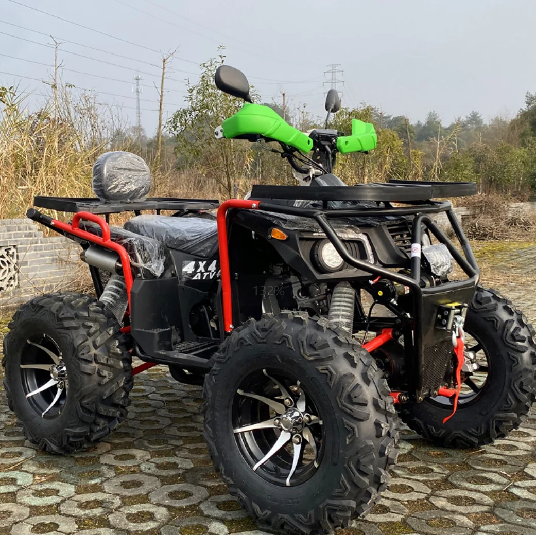 Wholesale JINBANG 350cc 4WD 4Stroke ATV 1 Cylinder Water Cooling Shaft Drive Automatic Gas/Diesel 95 km/h CE Certified