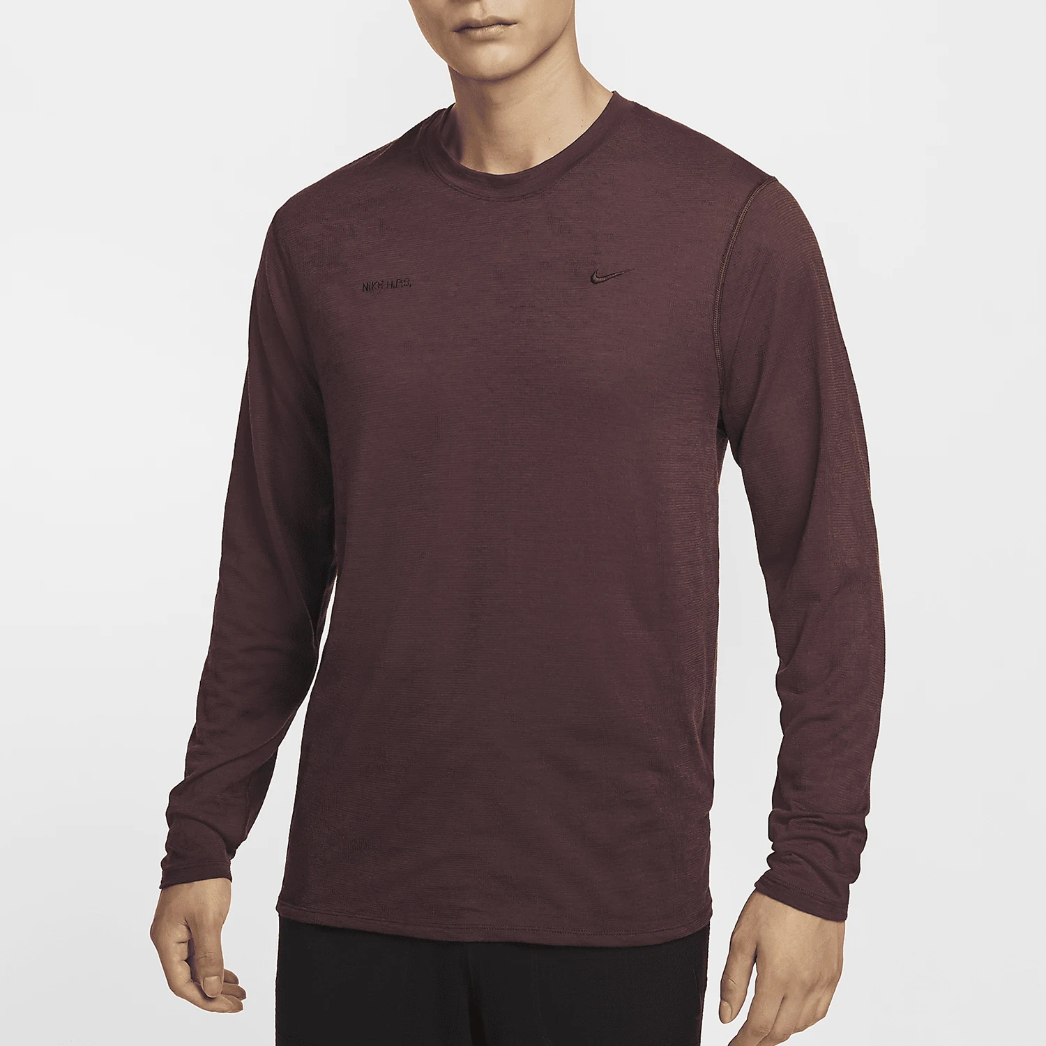 

Nike Genuine Dri-FIT ADV Men's Round Neck Sport Warm Long Sleeve FZ0992-652