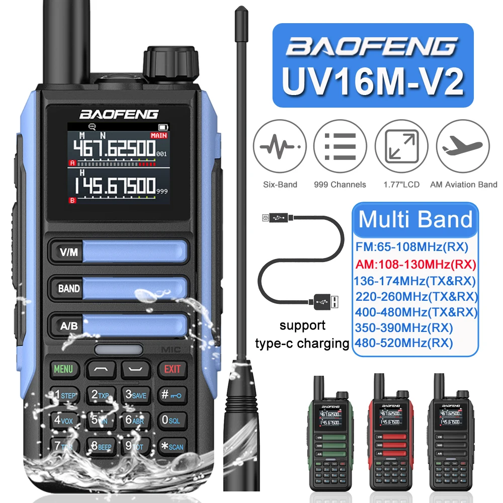 baofeng-uv16m-v2-am-fm-two-way-radios-15w-walkie-talkie-frequency-replication-multi-band-type-c-charging-upgraded-uv9r-uv16-plus