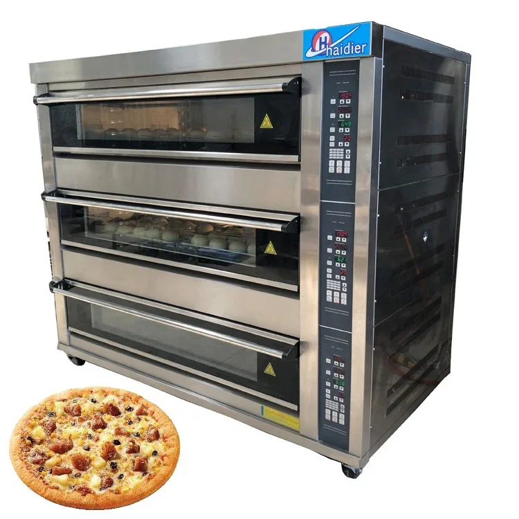 bakery use pizza baking machine gas bakery oven