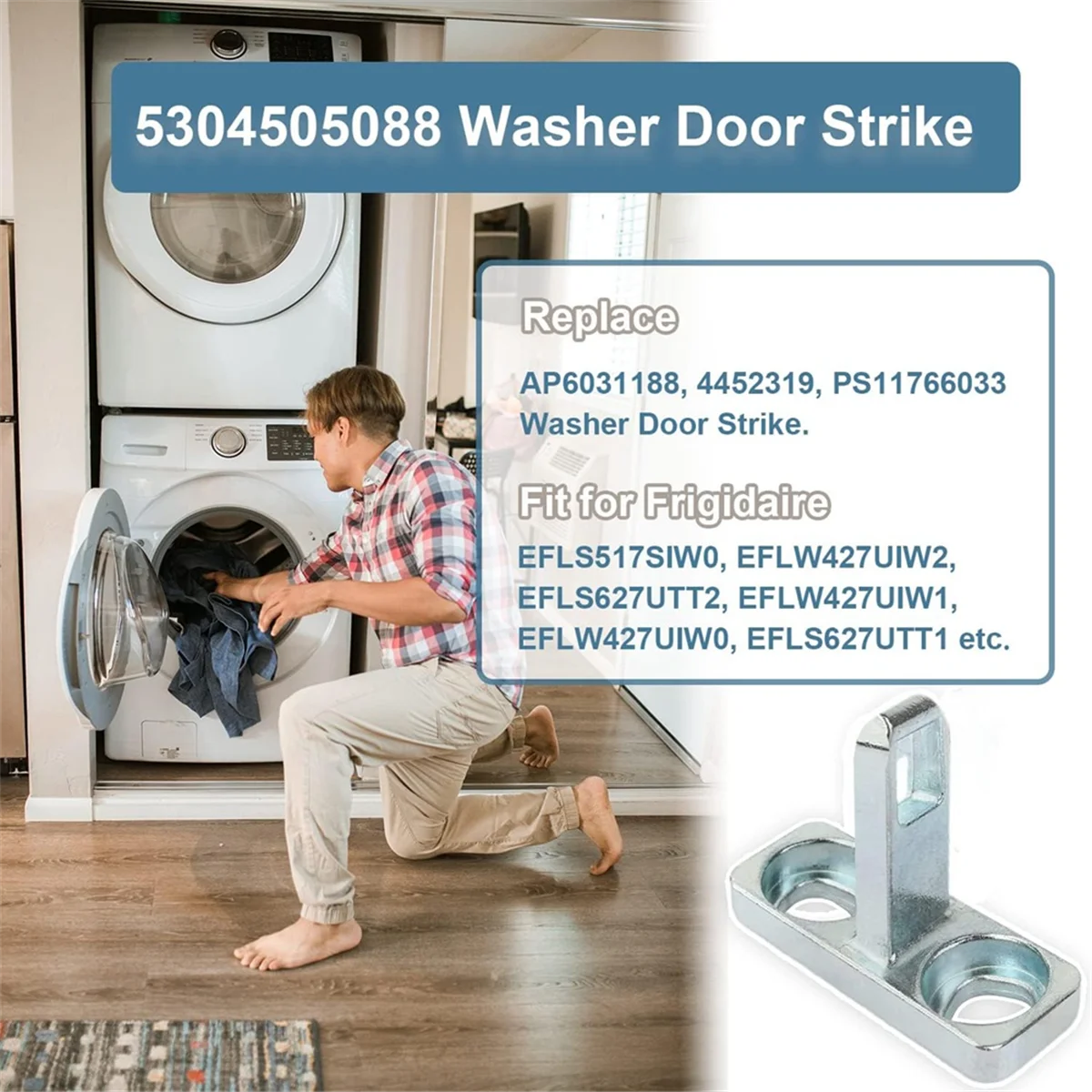 حار! 5304505088 غسالة الباب سترايك ل وغسالة مزلاج الباب استبدال AP6031188 4452319 PS11766033 1 قطعة