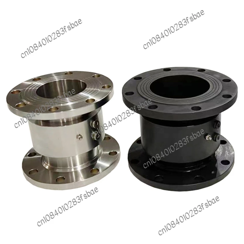 

DN80/100 stainless steel 304 rotary joint through both ends of the flange connection 360 degrees continuous green pipe