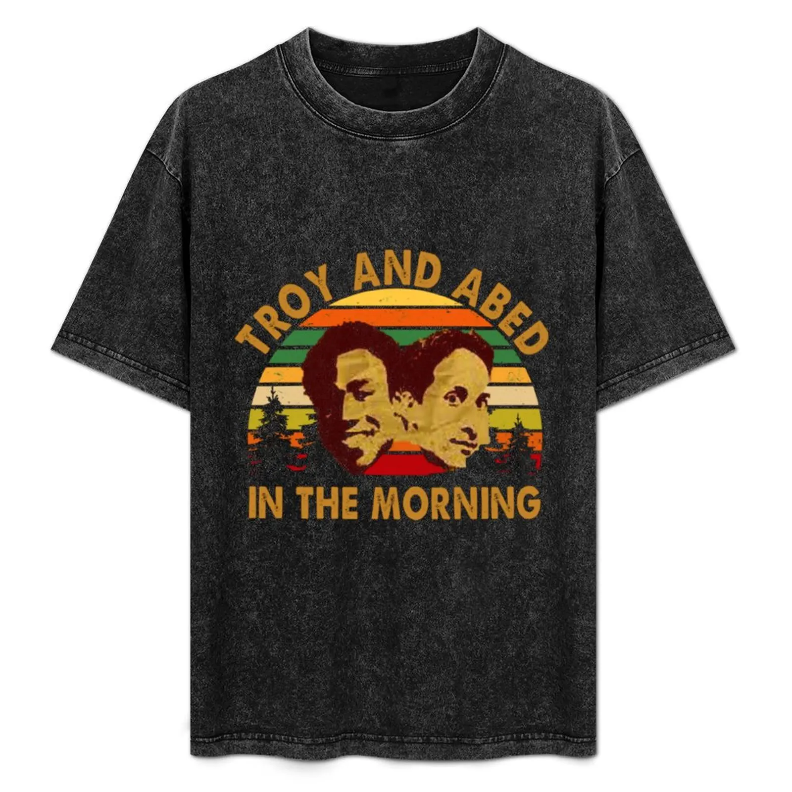 

Футболка Troy and Abed in the Morning. Базовая мужская футболка с коротким рукавом.