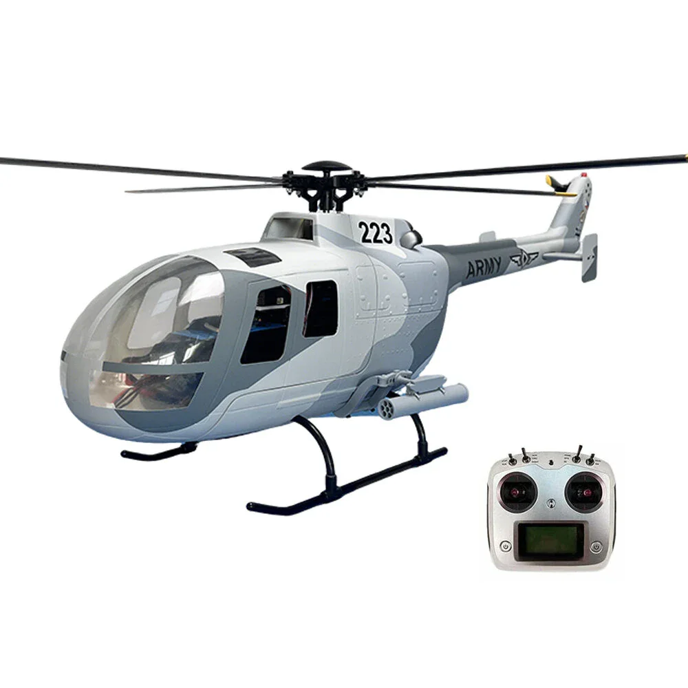 

ROBAN BO-105 450 Class 2.4G 6CH GPS-стабилизированный радиоуправляемый вертолет RTF с полетным контроллером X2