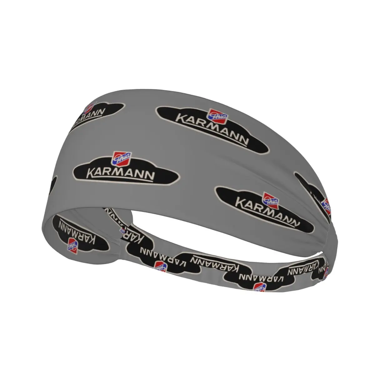 

Karmann Ghia Emblem Men Women Headband Quick Drying Sports Sweatband for Gym Yoga Running