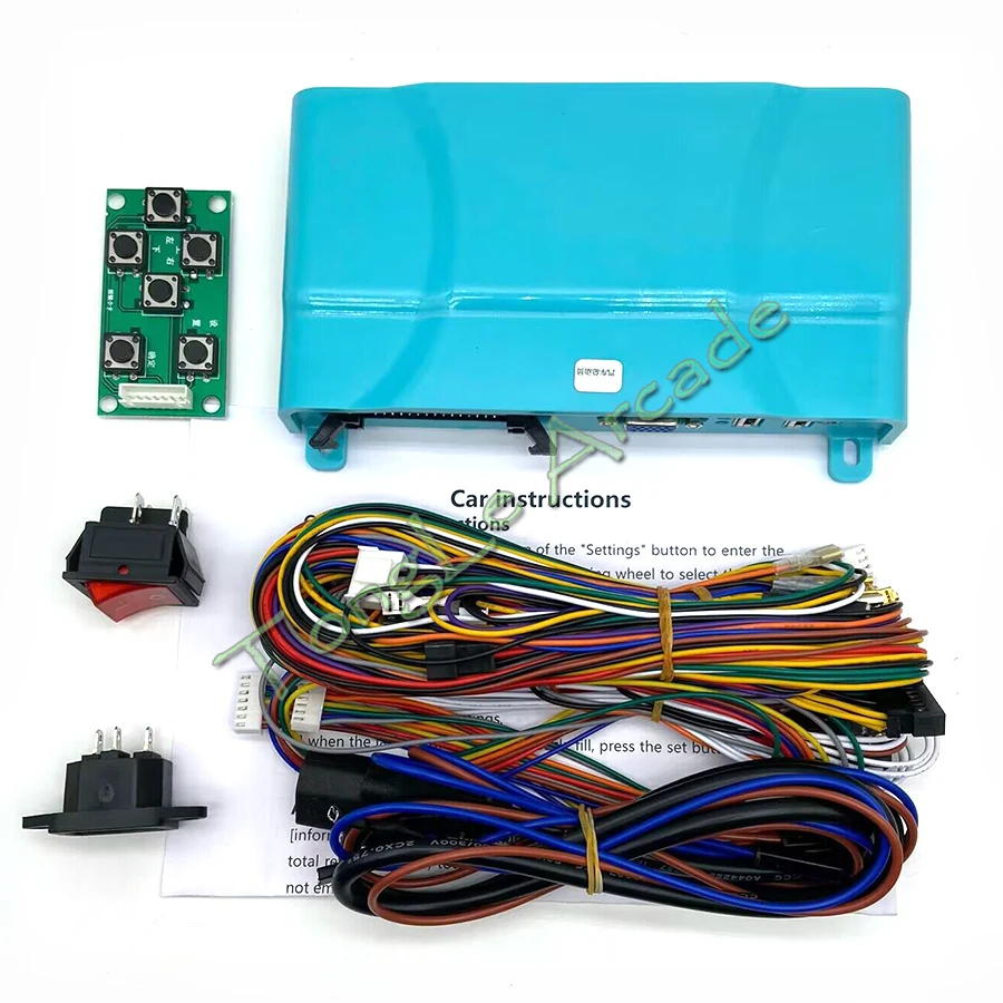 

DIY аркадный комплект Flappy Bird для моделирования машины с управлением от монеты, лотерейный билет с материнской платой и проводом, кабелем