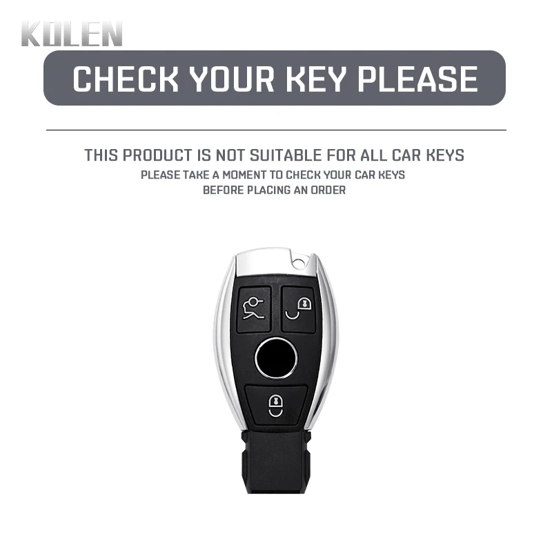 New TPU Car Key Case Cover Shell Fob For Mercedes Bnez CLA GLC GLA GLK W203 W210 W211 W204 W176 A B C E R Class AMG Accessories