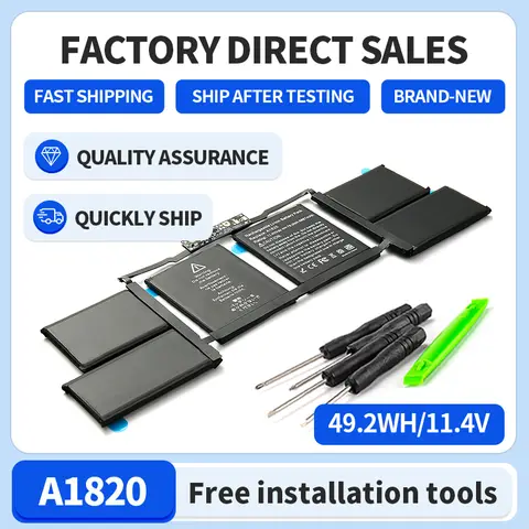 Somi-76WH A1820 Laptop Batteri För Apple MacBook Pro 15 10 best sales MacBook-batteri - №2