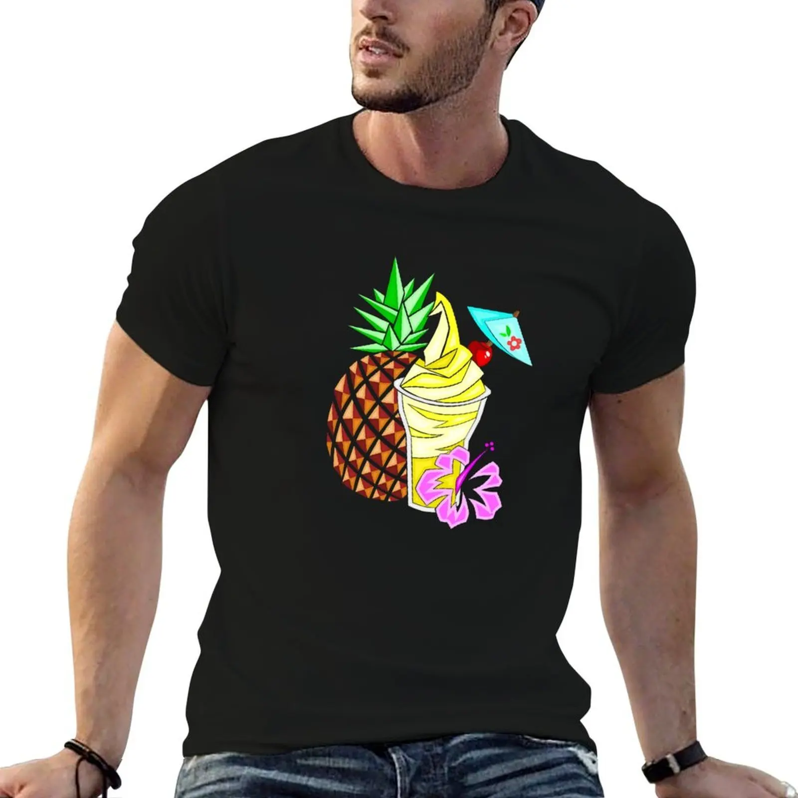 Dole Whip T-Shirt valentines boutique clothes shirts graphic T-shirts for men cotton