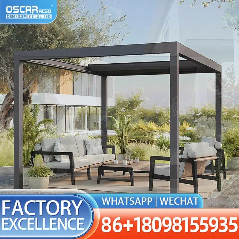 Polycarbonate Sheet Mini Greenhouse with Aluminum Frame for Warehouse Villa Outdoor Hotel Use pergolas