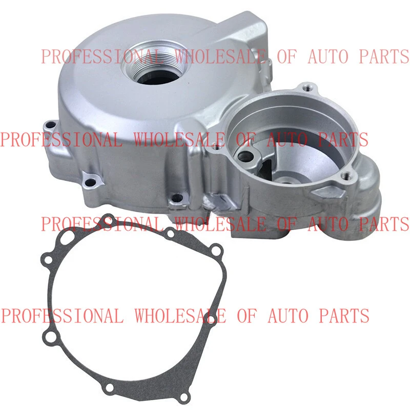 V+ Left Side Engine Stator Magneto Cover Case w/ Gask Fit For Suzuki DRZ400 E S SM