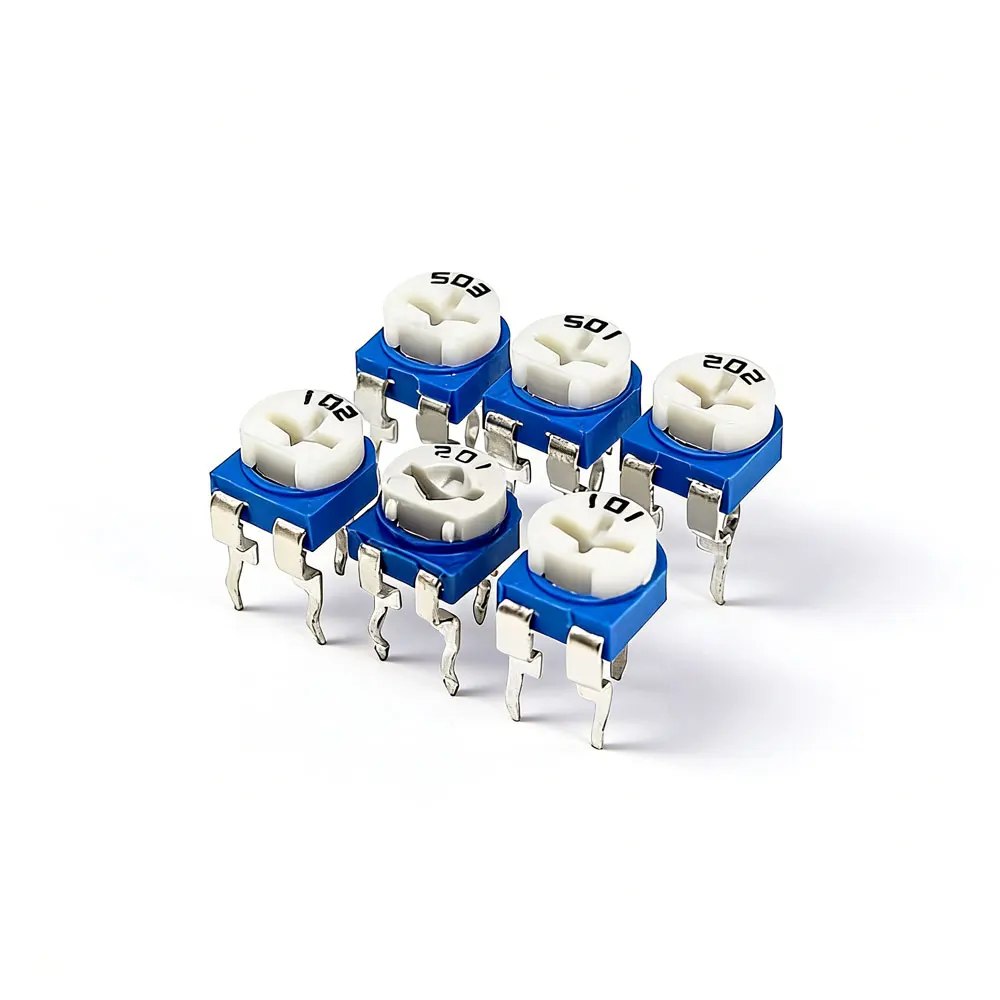 10 Stück/Set RM-065 Ohm Trimpot Trimmer Potentiometer Variabler Widerstand RM065 100 200 500 1K 2K 5K 10K 20K 50K 100K 200K 500K 1M