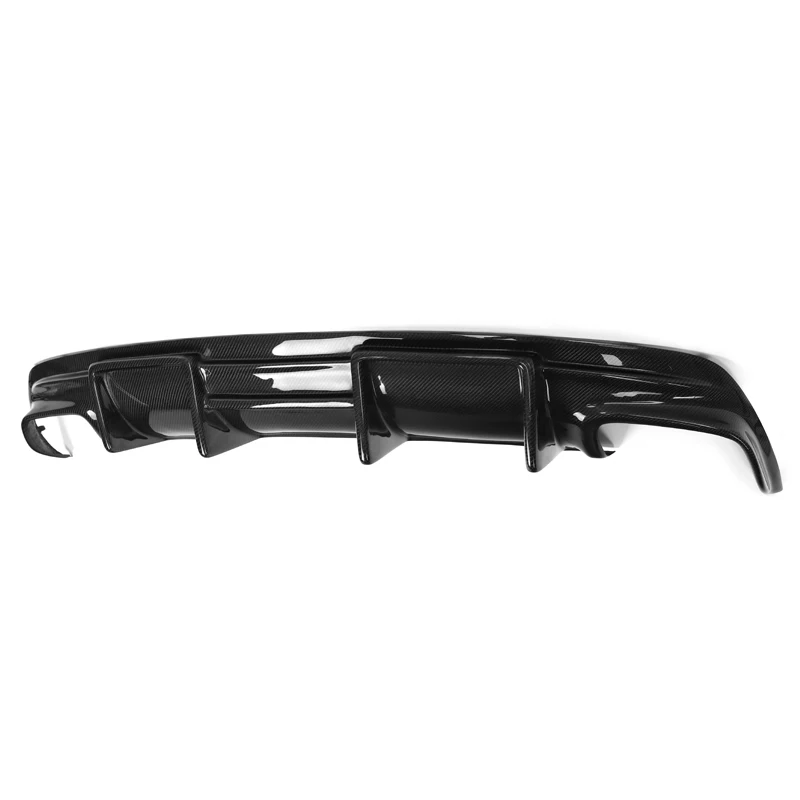 Carbon Fiber Rear Lip Diffuser Spoiler for Mercedes Benz W117 CLA200 CLA250 CLA260 CLA45 2013-2019 Back Bumper Guard
