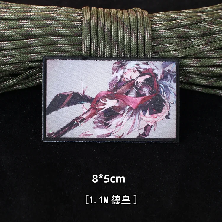 Girls Frontline Patches for Clothing Embroidery Anime Patch Gun Girl Tactical Badges on Backpack Military Hook Loop Armband