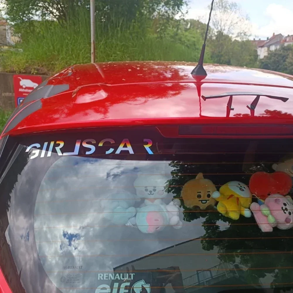 

Car Stickers Tuning Girls Rear Front WindowShield Decor Decals Vinyl Die Cut Waterproof Decoration Accessories
