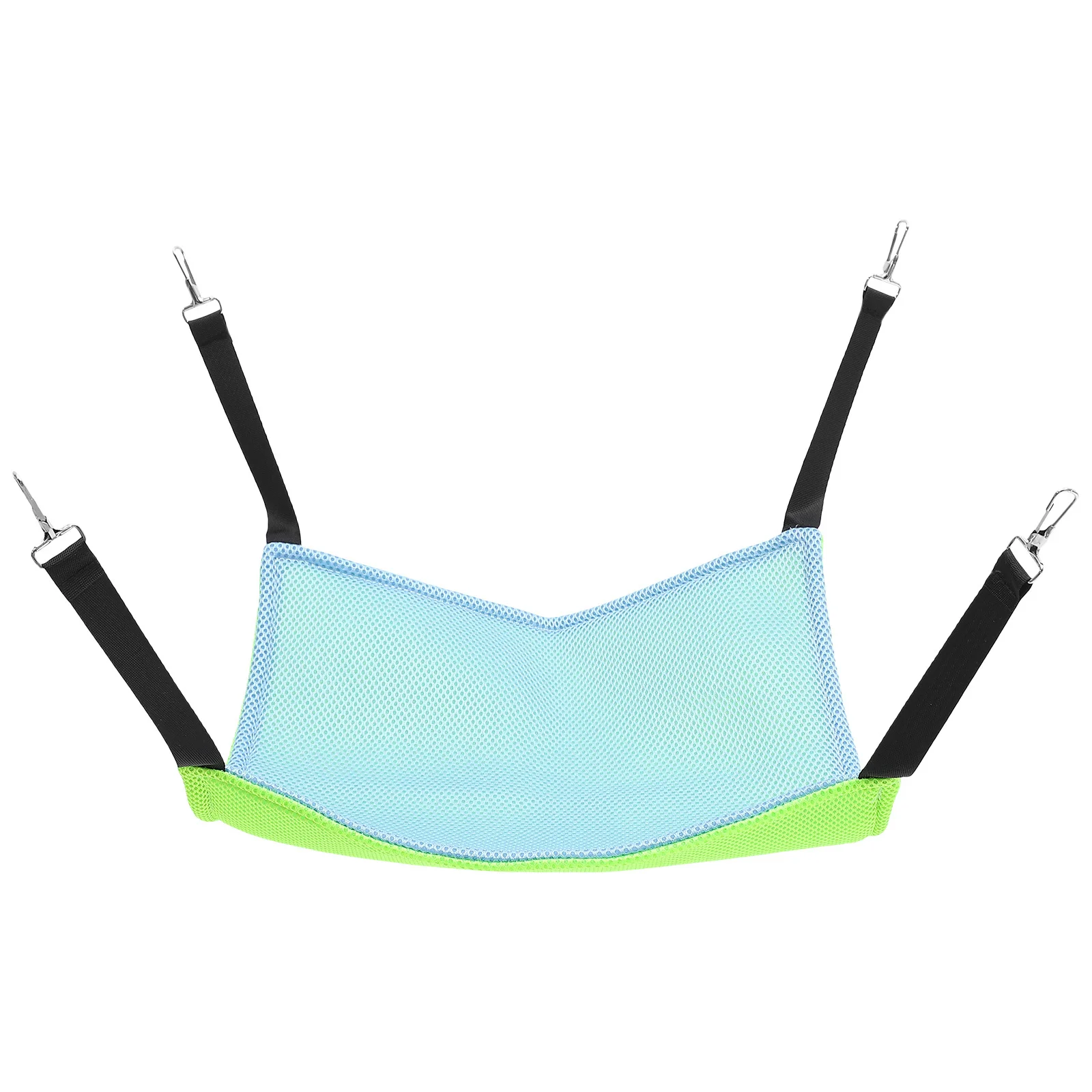 قفص القط أرجوحة سرير عكسي مزدوج الجانب معلقة أرجوحة القط مريحة للتنفس شبكة الحيوانات الأليفة سرير داخلي في الهواء الطلق