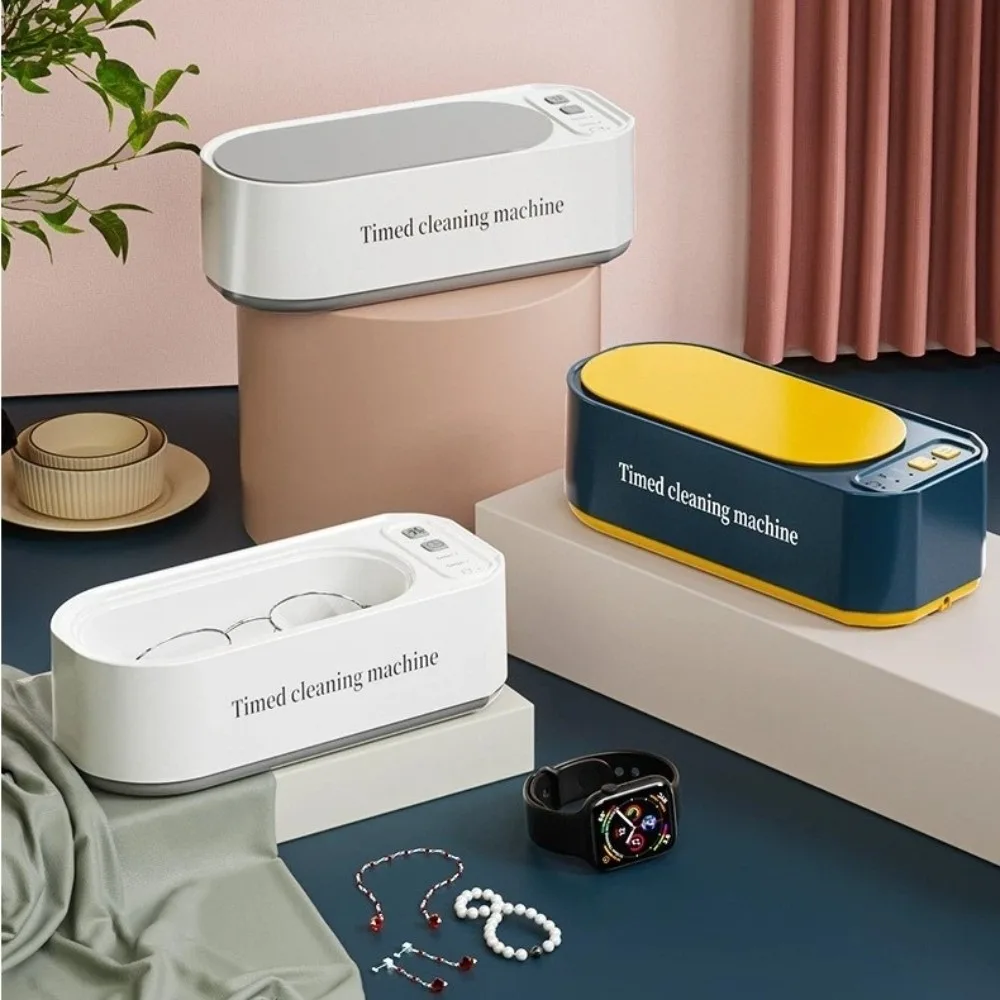 أداة تنظيف النظارات بالموجات فوق الصوتية القابلة لإعادة الشحن عبر USB، منظف فرشاة الأسنان والمجوهرات عالي التردد، منظف فرشاة المكياج #2