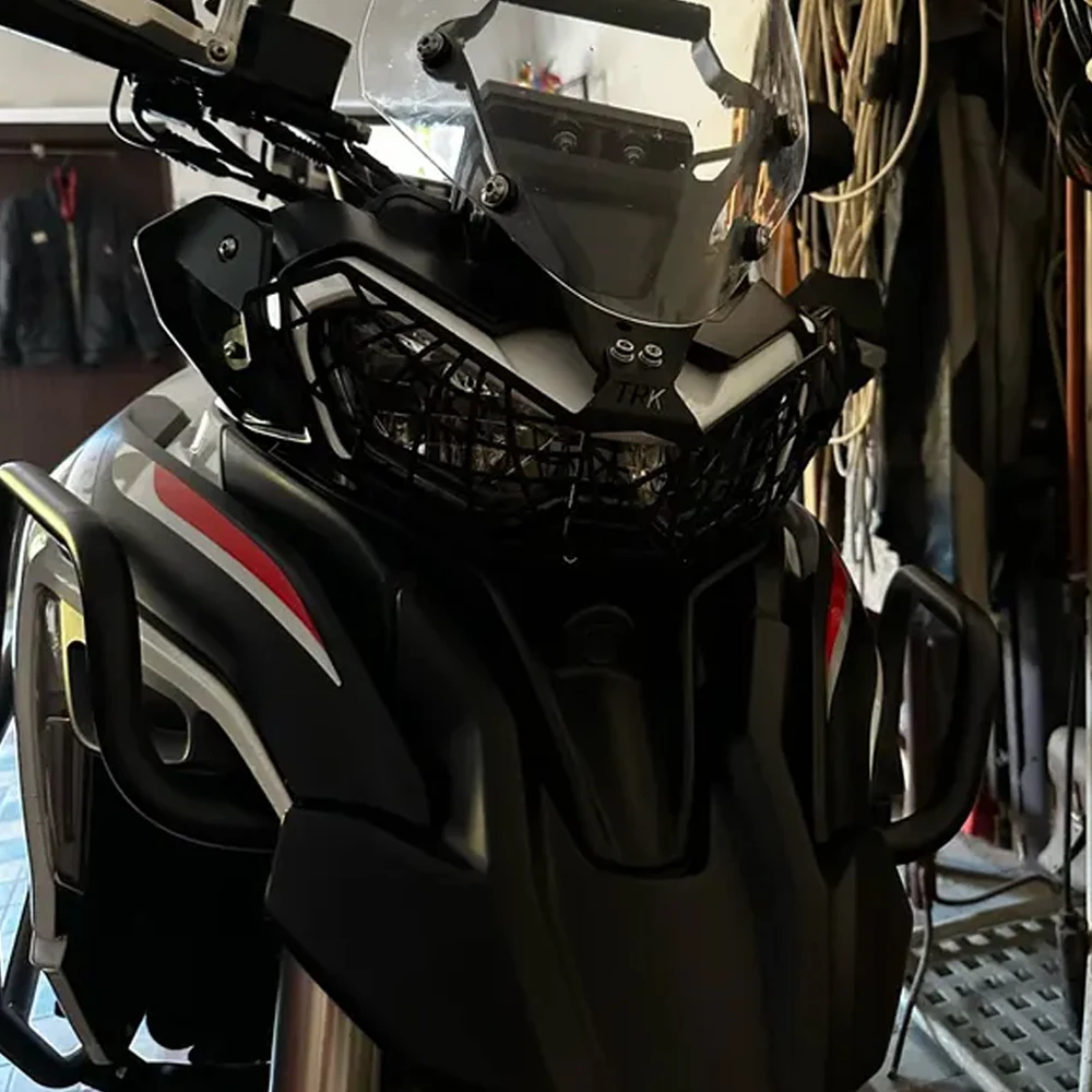 

Для Benelli TRK702 TRK702X TRK 702X 702X 2022 2023 2024 2025 Защитная решетка для фар мотоцикла, крышка решетки фар