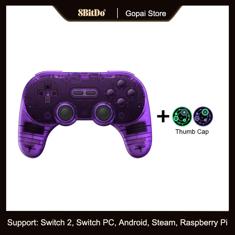 8Bitdo Pro 2 Special Edition Bluetooth-controller Draadloze joystick-gamepad voor schakelaar 2 pc macOS Android Steam Raspberry Pi - afbeelding 1
