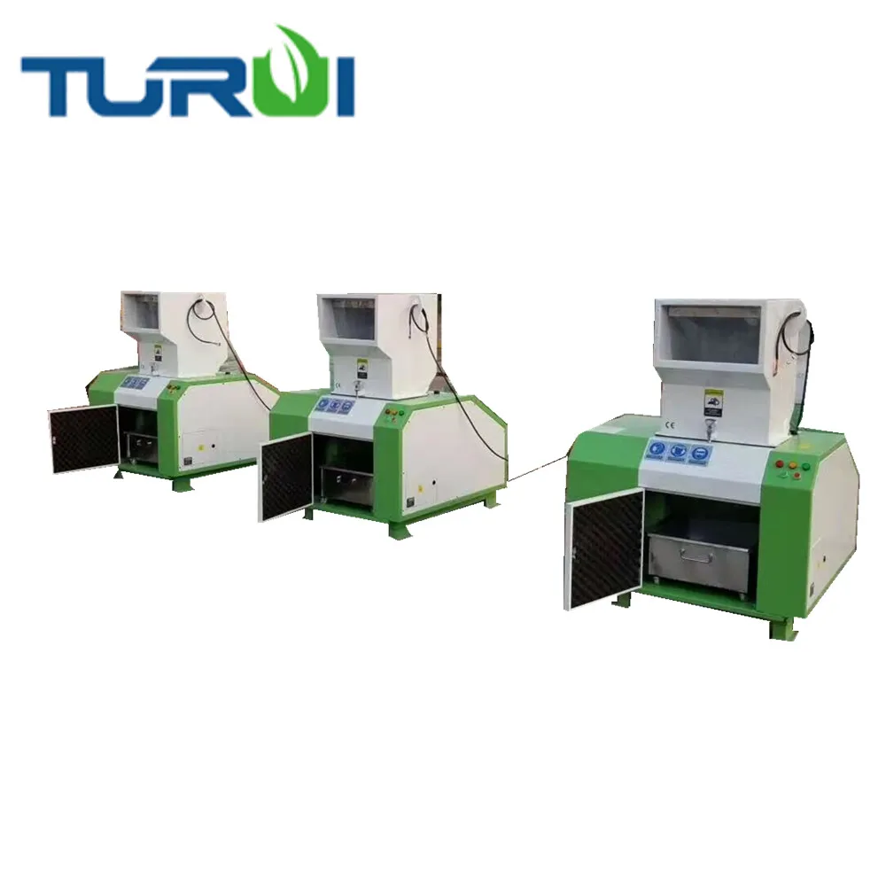 

plastic pp pe pet pa abs pipe sheet films flakes High Quality and High Efficiency Plastic Crusher machine