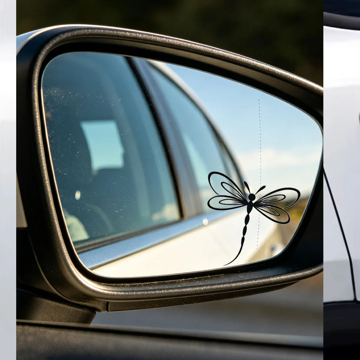 Dragonfly stickers, animal themes, irregular shapes, self-adhesive vinyl stickers, waterproof car stickers