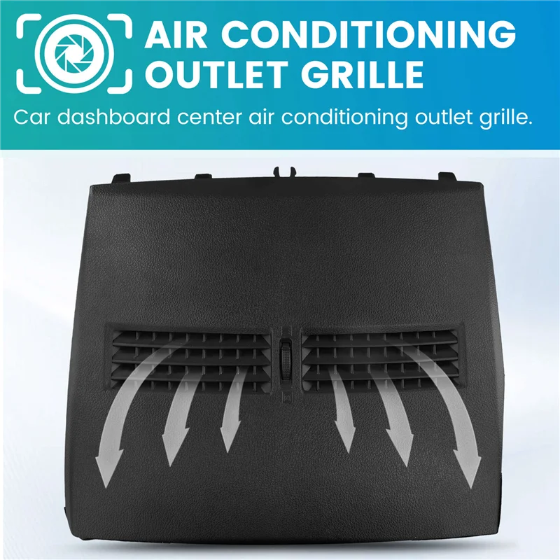 

A60E-Car Instrument Panel For Nissan Tiida C11 2005-2011 Front Dashboard Middle Air Conditioner Vent Outlet Grille