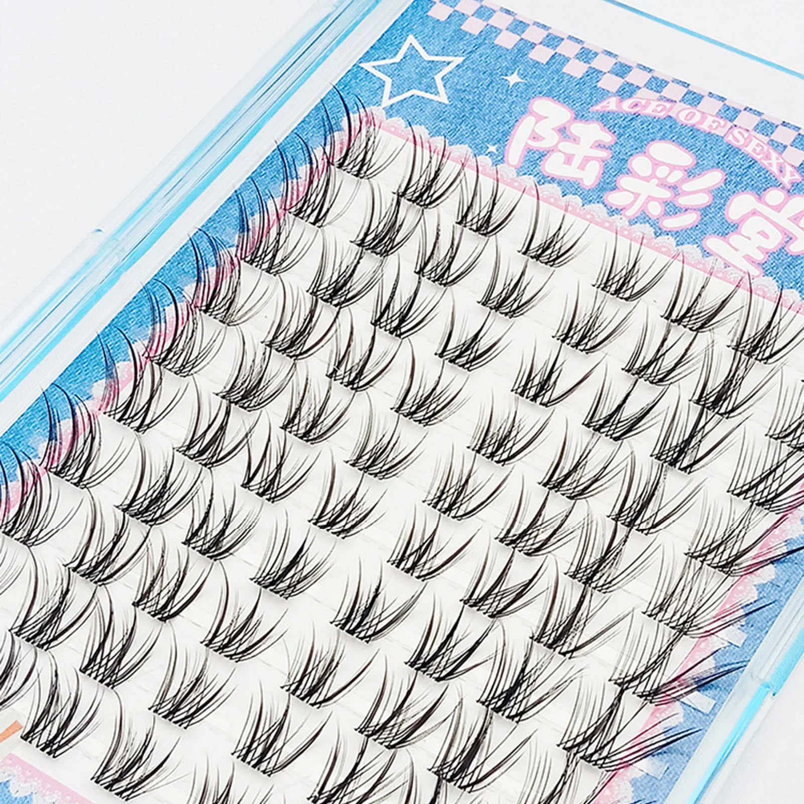 DIY Lash Extensions Natuurlijke Zachte Valse Wimpers Koreaanse Stijl Individuele Cluster Wimpers Vossen Pluizige Wimper Make-up Accessoires