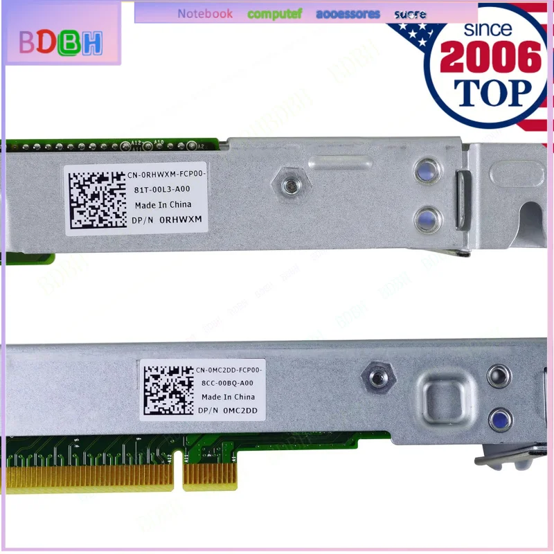 For Dell Poweredge R440 PCIe Expansion Card Kit Riser 1& 2 LP RHWXM MC2DD US Stock
