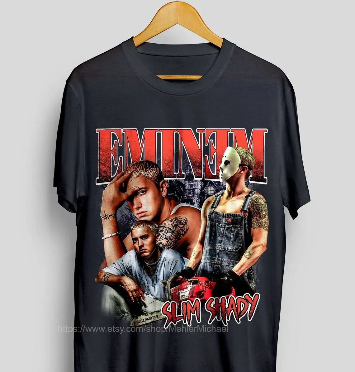 

Eminem Vintage Rapper T-Shirt Slim Shady T-Shirt Eminem 90s Homage Shirt Rap God Shirt 90s Vintage Shirt Grapphic Tee Hip Hop Sh