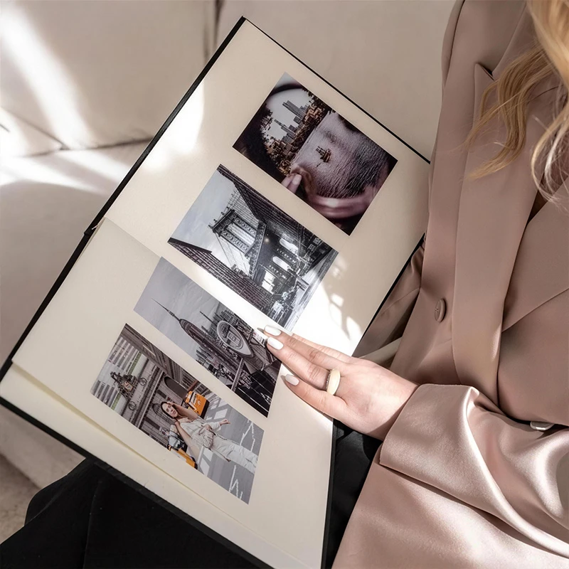Personalized Custom Printed Photo Book DIY Picture Memory Album For Family Couple Birthday Souvenir Gift
