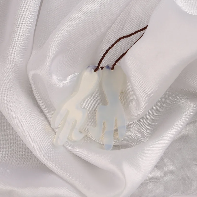 B&F Opalite  Earring Beads for Jewelry Making, Handmade Natural stones beads, Polished Stones for jewelry Making Supplies