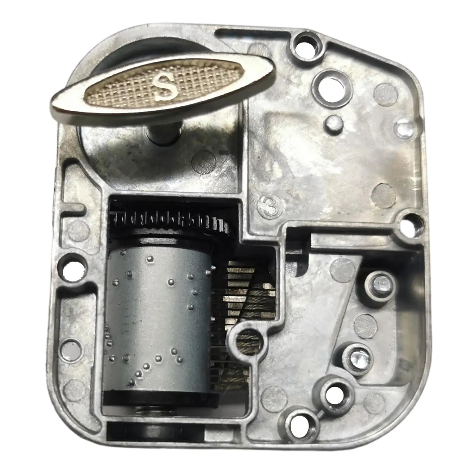 Mechanical DIY Windup Music Box Movement Hand Crank Portable Mini Mechanism for Custom Birthday Gift Box