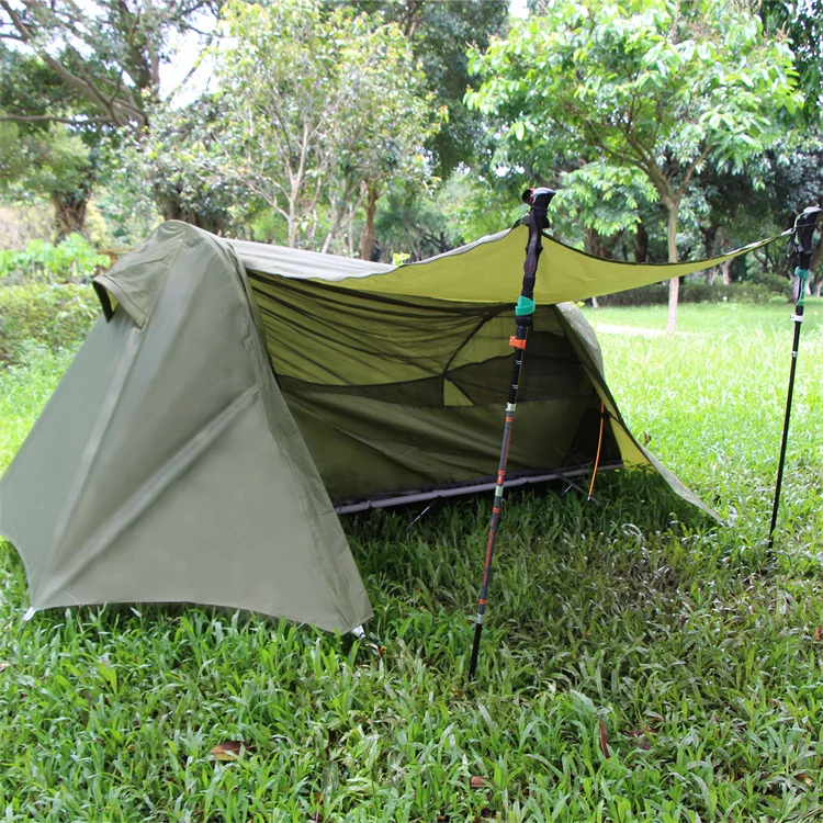 Outdoor Waterproof Portable Camping Tent Cot Outdoor 1 Person Off Ground Sleeping Bed Tents