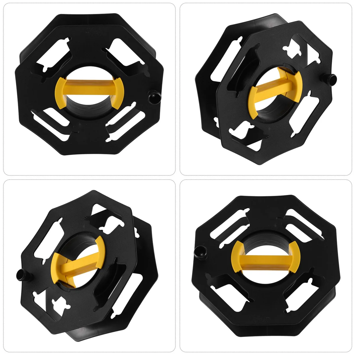 ABQR Outdoor Cable Tidy Reel 25M Storage Reel Tidy Frame Roll Up Stand for Caravan Yacht RV Cable Storage