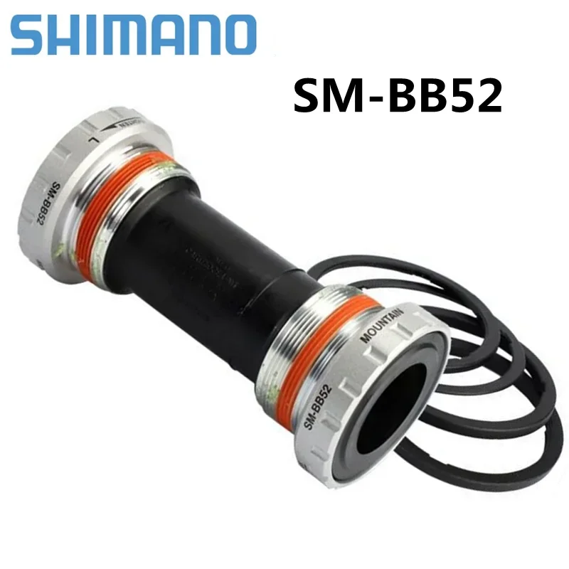 AliExpress Shimano SHIMANO SM-BB52 Bottom Bracket Threaded HOLLOWTECH II 68/73MM Shell Width BB52 Bottom for Mountain MTB Bike Bicycle Parts