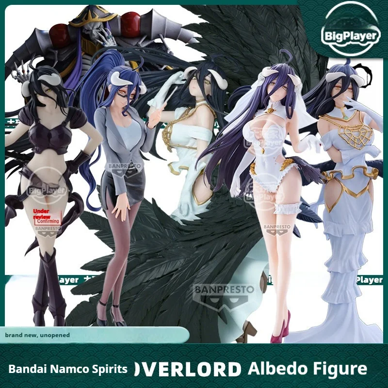 

В наличии: Коллекционная фигурка Ichibansho Bandai Banpresto Overlord — Альбедо, Король-ундэд, аниме, декор для рабочего стола, подарок