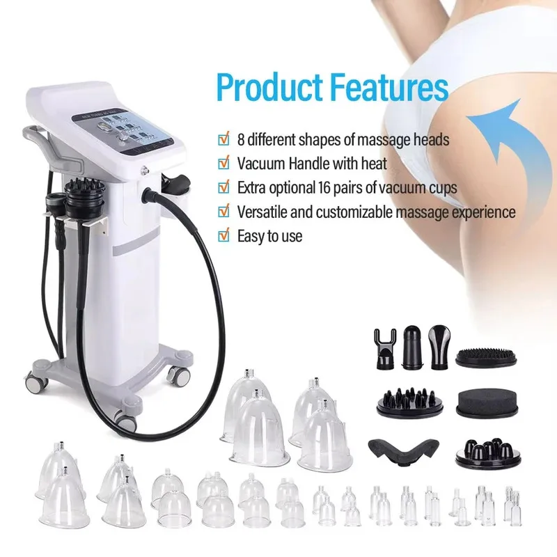 3 in 1 Vacuum Breast Enlargement Vibrations G8 MAX Body Shaping Machine Weight Loss High Frequency Vibrator
