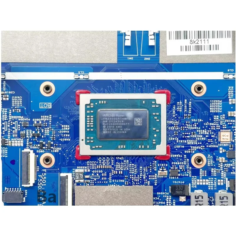 For HP ENVY X360 15M-DS 15-DS laptop motherboard 18747-1 With AMD Ryzen R3-3300U/R5-3500U/R7-3700U CPU 100%  tested
