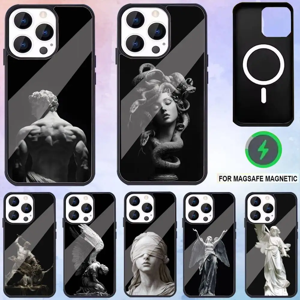

Ancient greek sculpture Phone Case For iPhone17,16,15,14,13,12,11 Plus,Pro Max Magnetic Magsafe Wireless Charging